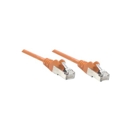 Intellinet Network Solutions 100 Ft Orange Cat6 Snagless Patch Cable 342322